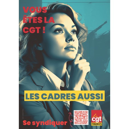 Affiche syndicalisation cadres 1