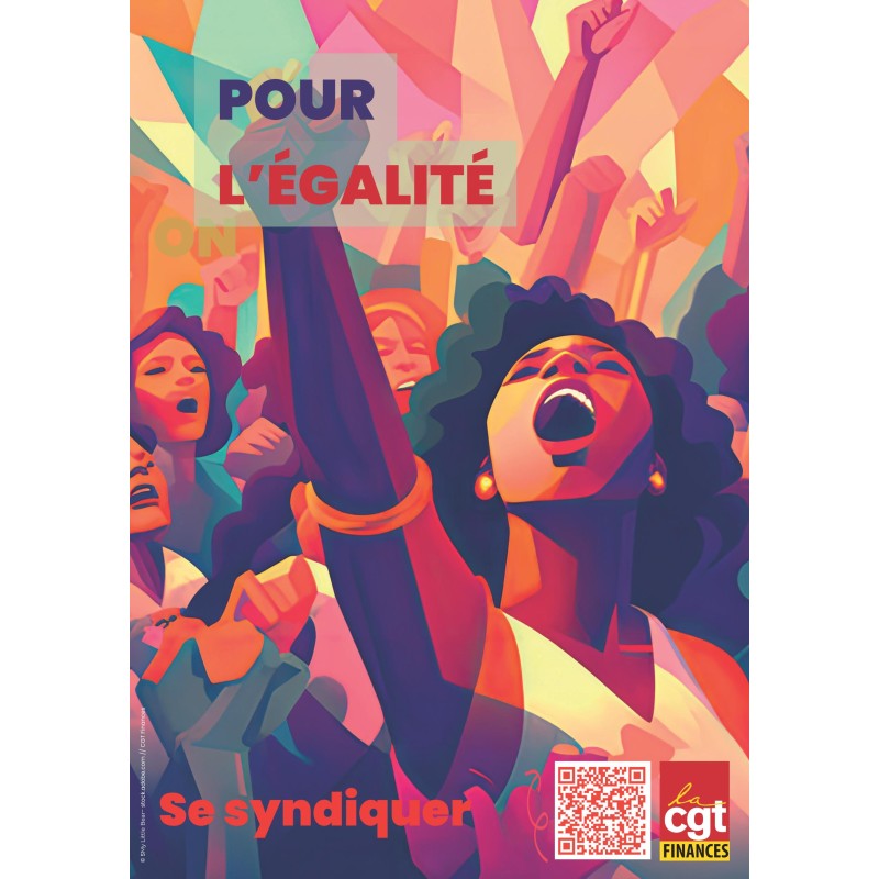 Flyer syndicalisation "Pour l'égalité"