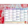 Calendrier 2025 CGT Finances