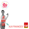 Post-it élections 2026 "Je vote CGT "