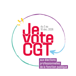 Autocollants élections professionnelles décembre 2026 - multicolore