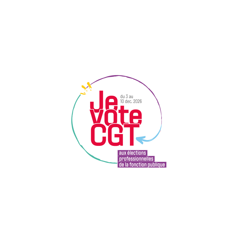 Autocollants élections professionnelles décembre 2026 - multicolore