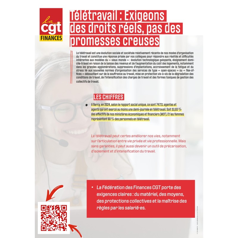 4 pages Télétravail - élections 2026