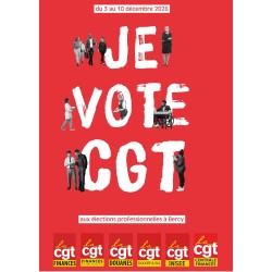 Flyer Appel à voter CGT